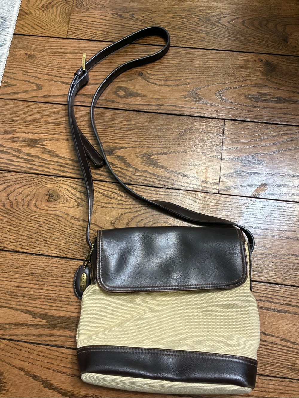 Vintage Liz Claiborne Purse/Handbag Beige/Brown